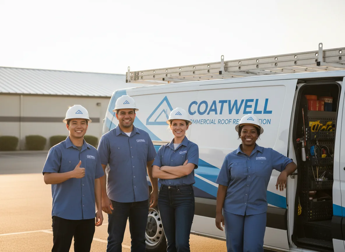 Commercial roof coating company in Highmount, NY